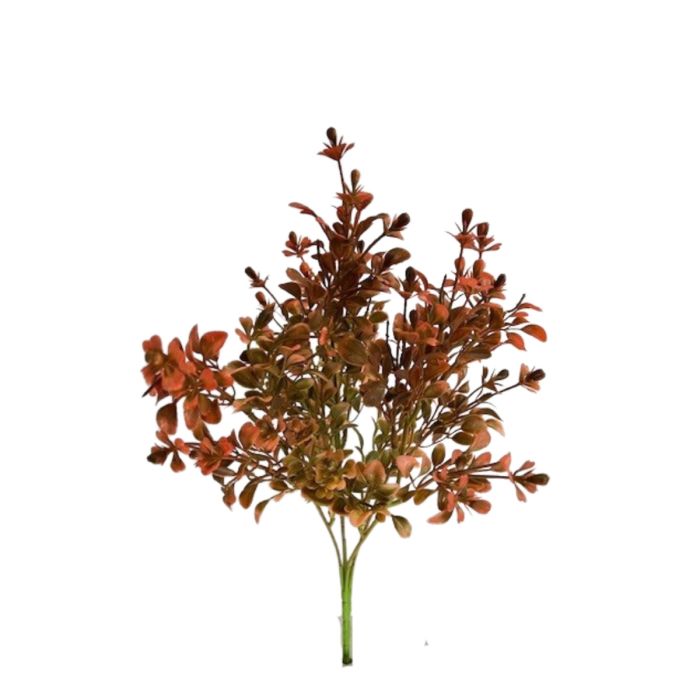 X5 Apple Leaf Spray - 15" - Lavender / Rose Pink / Soft Orange