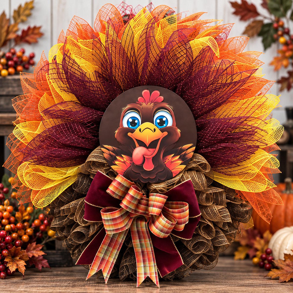 MIchelle's Turkey Wreath Kit