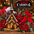 CRIMSON CARDINAL CHRISTMAS KIT - Natural Chapel
