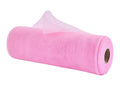 10-inch pink decorative deco mesh on a 10-yard roll