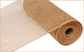 Natural 10.25 inch Poly Jute Mesh 10 yard roll by Craig Bachman Imports